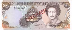 p14s from Cayman Islands: 25 Dollars from 1991