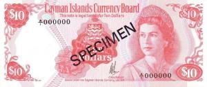 Gallery image for Cayman Islands p7s: 10 Dollars