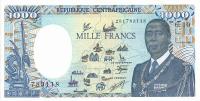 Gallery image for Central African Republic p16: 1000 Francs