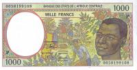 Gallery image for Central African States p602Pg: 1000 Francs