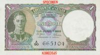 p34s from Ceylon: 1 Rupee from 1941