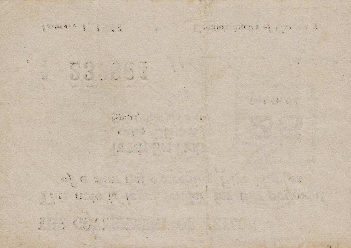 Back of Ceylon p40: 25 Cents from 1942