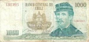 Gallery image for Chile p154b: 1000 Pesos