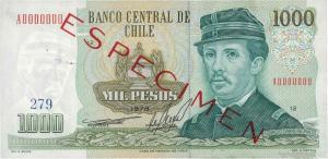 Gallery image for Chile p154s: 1000 Pesos