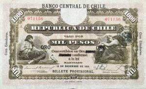 Gallery image for Chile p77: 1000 Pesos