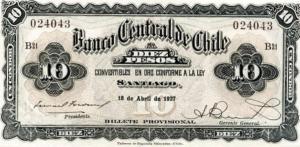 Gallery image for Chile p83a: 1 Peso