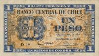 p90d from Chile: 1 Peso from 1943