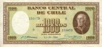 p99 from Chile: 1000 Pesos from 1933