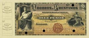 pS115ct from Chile: 10 Pesos from 1893