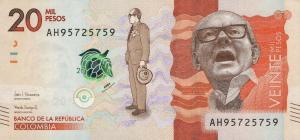 p461d from Colombia: 20000 Pesos from 2018 p461d from Colombia: 20000 Pesos from 2018