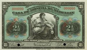 Gallery image for Colombia pS1026s: 2.5 Pesos