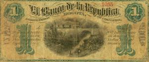 pS807A from Colombia: 1 Peso from 1880