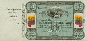 Gallery image for Colombia pS813s: 10 Pesos