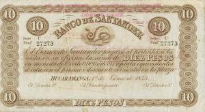 Gallery image for Colombia pS833b: 10 Pesos