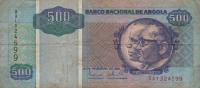 p128a from Angola: 500 Kwanzas from 1991