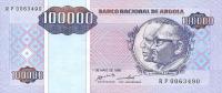 p139 from Angola: 100000 Kwanzas Reajustados from 1995