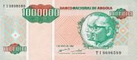 p141 from Angola: 1000000 Kwanzas Reajustados from 1995
