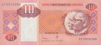 p145a from Angola: 10 Kwanzas from 1999