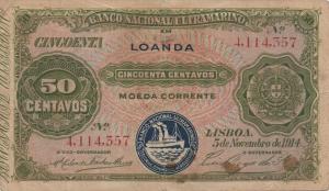 Gallery image for Angola p46b: 50 Centavos