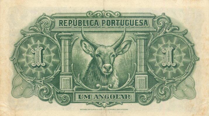 Back of Angola p68: 1 Angolar from 1942