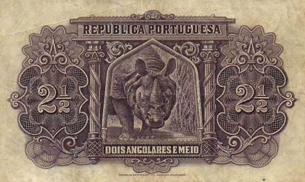 Back of Angola p71: 2.5 Angolares from 1948