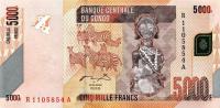 p102a from Congo Democratic Republic: 5000 Francs from 2005