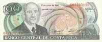 p258 from Costa Rica: 100 Colones from 1992