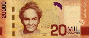 p278b from Costa Rica: 20000 Colones from 2012