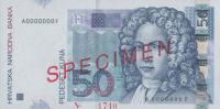 Gallery image for Croatia p40s: 50 Kuna