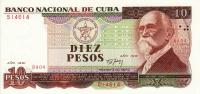Gallery image for Cuba p109a: 10 Pesos