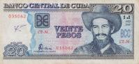 Gallery image for Cuba p122c: 20 Pesos