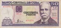 p123a from Cuba: 50 Pesos from 2002