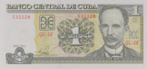 Gallery image for Cuba p128f: 1 Peso