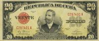 Gallery image for Cuba p72g: 20 Pesos