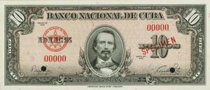 Gallery image for Cuba p79s1: 10 Pesos
