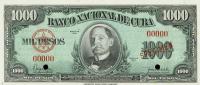 Gallery image for Cuba p84s: 1000 Pesos