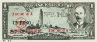 Gallery image for Cuba p87s1: 1 Peso
