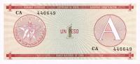 Gallery image for Cuba pFX1: 1 Peso