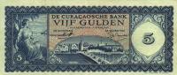 Gallery image for Curacao p38: 5 Gulden