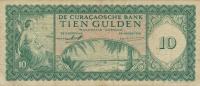 Gallery image for Curacao p46: 10 Gulden