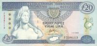 p56b from Cyprus: 20 Pounds from 1993