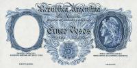 Gallery image for Argentina p249B: 5 Pesos