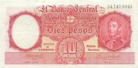 Gallery image for Argentina p265c: 10 Pesos