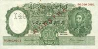 Gallery image for Argentina p266s: 50 Pesos