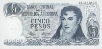 p288 from Argentina: 5 Pesos from 1971