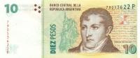 Gallery image for Argentina p354b: 10 Pesos
