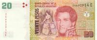 Gallery image for Argentina p355b: 20 Pesos from 2012