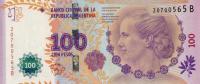 Gallery image for Argentina p358b: 100 Pesos from 2012