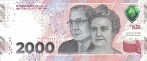 p368 from Argentina: 2000 Pesos from 2023