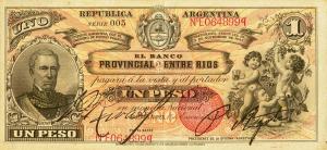 Gallery image for Argentina pS1141a: 1 Peso